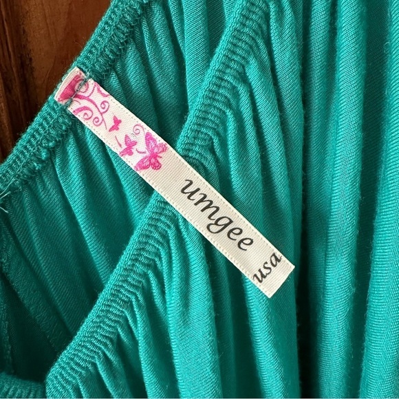 Umgee Turquoise and Silver Mini Dress - Picture 15 of 16